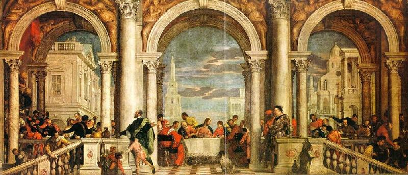  Paolo  Veronese Feast in the House of Levi china oil painting image